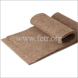 Half-Coarse Wool Felt for Crafting and Insulation