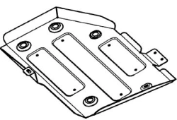Metal Fuel Tank Protection for Dacia Duster MY14