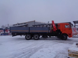 Multi-Functional Hydraulic Crane Truck KMA on KAMAZ 43118 41K30N-UN