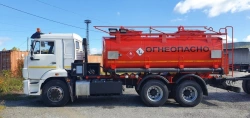 Fuel Tanker Truck ATZ,TZA 4671M3-11 on Kamaz-65115-RR Chassis