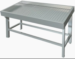 Medium Temperature Refrigerated Display Case "Fish on Ice" PHS-1.25/1.1 (Remote Refrigeration)