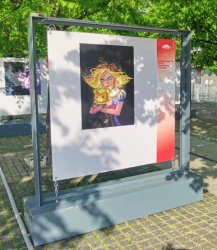 Outdoor Exhibition Stand for Photo Displays and Events