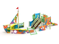 Children's Play Complex Graffiti Design H=1200 mm - DIC 3.091