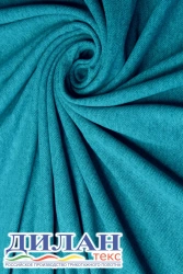High-Quality Melange Knit Fabric (50% Cotton, 50% Polyester) for Garments
