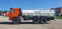 Food and Technical Water Tanker Truck for Liquid Transport AЦПТ, AЦВ, AЦ, Kanaloprom 4671М2-20 on Kamaz-43118-RS