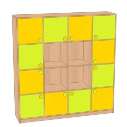 Children's Toy Organizer "Rubik's Cube" SI-KR16-F3