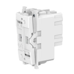 CADUCEUS ALING Experience Hidden Installation Switch, 16A, 250V, White, Art. 72104