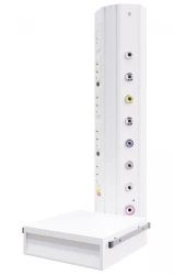 Vertical Medical Wall Console Caduceus CS07