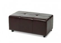 Upholstered Storage Ottoman for Wardrobe