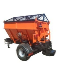 PRK-3.5 Semi-Trailer Sand Spreader for Municipal Use