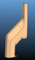 Left Section Cladding for Vehicles 6299-401П-6001020