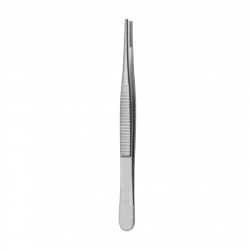 Anatomical Forceps with Traumatic Cutting, Straight, 150 mm - TP-03-249-15