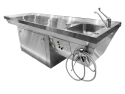 Pathological Autopsy Table TANARTIS® with Accessories "Titan Advanced