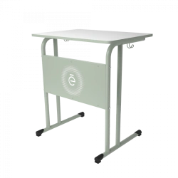 Single Student Desk with Rectangular Top, Model PSh5/1