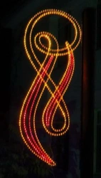 LED Decorative Light Panel "Autograph" - Outdoor Decorative Fixture