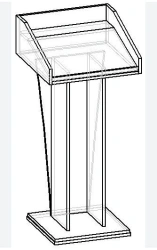 Wooden Stands for Lecture Halls and Classrooms