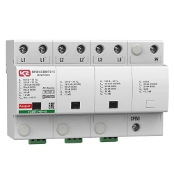 Impulse Surge Protection Device K2R SV12.5-600/IT 3+1 C, Cat No. R123 013