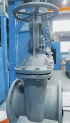 Steel Wedge Gate Valve with Rising Stem and Handwheel PN 2.5 MPa DN 250