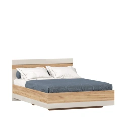 Fiji Bed 1600 (Golden Oak/Cashmere) Model LD.659070.000 M