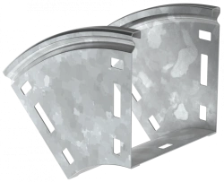 Smooth 45-Degree Vertical External Turn CPV41-0-45-100-300-HDZ ESCA