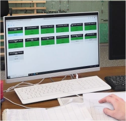 Dispatcher Control System for Meteorological Monitoring STGN