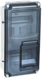 Plastic Enclosure for Single and Three-Phase Meters IP66 MSP1-N-08-66-L KREPTA