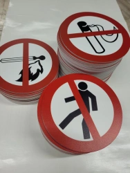 Safety Signage "Sphere" for Informational Use