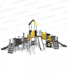 Children's Play Complex for Thematic Games and Physical Development Romana 101-01.108.00