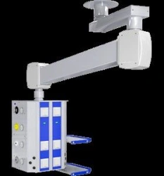 Medical Gas and Power Supply Ceiling Console KPM-AMS, 0 Gas Valves