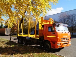 4388D4-10 Modification Vehicles - Cargo Platform with Cones and Crane