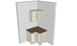 Universal Corner Modules for Custom Furniture Arrangement