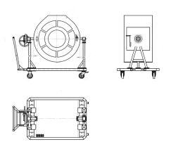 Booster Module Transport and Storage Cart TG-Spec1 VB-PM
