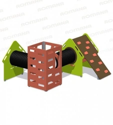 Children's Play Complex for Thematic Games Romana 115-01.46.10