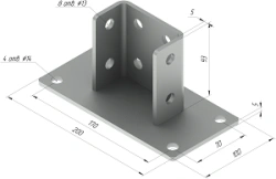 SM-F4 Stainless Steel Support Bracket
