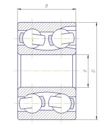 Rolling Bearing 3056206-ETU 100/3