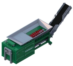 Universal mobile shredder (crusher), model: TT-2200 U1
