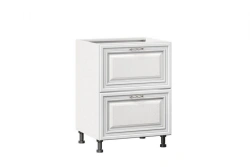 Kitchen Cabinet Type 4 LD.270130.000 with 2 Drawers, White