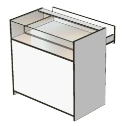 Glass Showcase for Jewelry RL 07/09