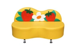 Children's Sofa with Wooden Frame and Eco-Leather Upholstery - Model 469 "Berry