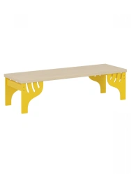 Universal Yellow Changing Room Bench