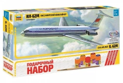 Soviet Passenger Airliner IL-62M Gift Set Model