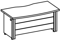 Work desk 9508 Series "Brooklyn"