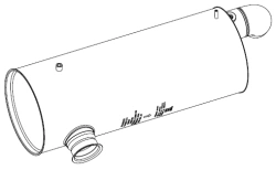 Diesel Engine Neutralizer Muffler A060T211
