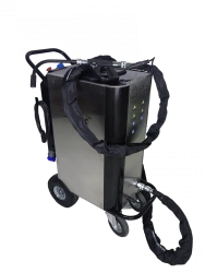 Dry Ice Cleaning System with Grinder for Effective Surface Cleaning