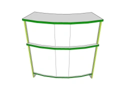 Library Checkout Desk for Librarians and Administrators