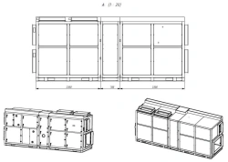 RLT Series Ventilation Unit for Air Dehumidification
