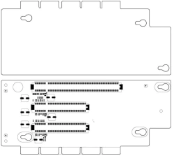 PCIe x16x8x8 Expansion Module for System Bus Connections - YADR.469555.052