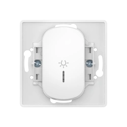 CADUCEUS ALING EON Hidden Installation Button Switch with Indicator 10AX, 250V~, White, Art. E609IU.0