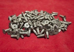 90° Countersunk Head Bolts with h8 Tolerance and Short Thread Length, OST 1 31180-80