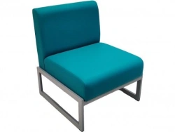 Comfortable Soft Armchair Ibiza - Customizable Frame and Fabric